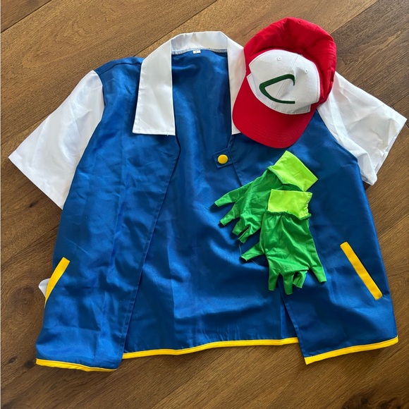 Pokemon Blue and Yellow Superhero Costume Set - Picture 1 of 1